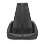 L&P A0028 Soufflet Sac Manchette manchon de commutation 100% cuir véritable veritable noir noire couture fil noir transmission m