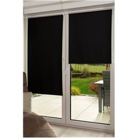K-home Klemmfix Store Enrouleur occultant Noir 75 x 150 cm