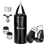 TecTake Ensemble Sac de Frappe avec Fixation de Plafond équipement Gants Bandages