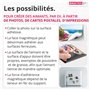 Jeu de 4 aimants pour cartes postales MAGSTICK® I mag_064