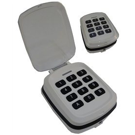 TK Star - Code numérique 433 - 868 MHz - Clavier sans fil - Serrure à serrure - Montage en saillie - Ouverture de porte de garag