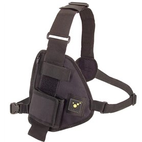 tee-uu CHEST harnais Radios (noir)