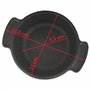BBQ-Toro Mini Dutch Oven (6 pièces) | Ø 11 cm | déjà brûlée - pré-assaisonné | Casseroles de service en fonte | Marmite de cuiss