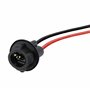 W5W T10 194 W3W Support de Douille Ampoule caoutchouc Connecteur T10 W5W WY5W Adaptateur Prise Phare Lampe feux clignotant stati