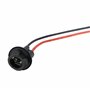 W5W T10 194 W3W Support de Douille Ampoule caoutchouc Connecteur T10 W5W WY5W Adaptateur Prise Phare Lampe feux clignotant stati