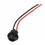 W5W T10 194 W3W Support de Douille Ampoule caoutchouc Connecteur T10 W5W WY5W Adaptateur Prise Phare Lampe feux clignotant stati