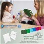My Vesperbox – Len – Bento Box Enfant – Boîte à déjeuner avec 4+2 compartiments – Extrêmement robuste – Boîte à déjeuner – Boîte