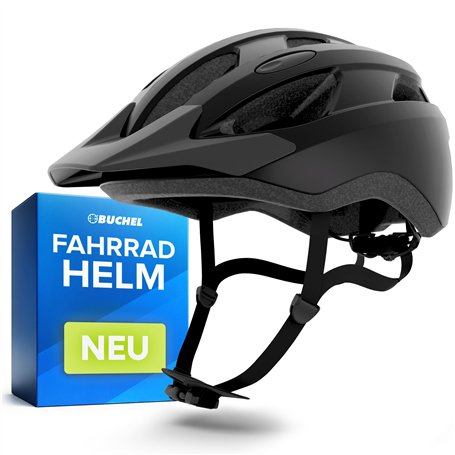 BÜCHEL Casque de vélo avec technologie In-Mould - Pour enfants et adultes - Cam Lock