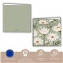Edition Colibri Carte d’anniversaire pour femme – Carte de vœux haut de gamme avec enveloppe – Carte pliée carrée (15x15 cm) – P