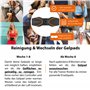 Bodify Lot de 2 coussinets de rechange d'origine (sans contrôleur) EMS Bras & Jambes Entraînement musculaire pour hommes et femm