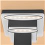 Esotec LUCCA 86 Lampadaire solaire PIR pour extérieur - Avec détecteur de mouvement - Éclairage de jardin - En acier inoxydable 