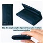 Lens-Aid Pochette de rangement pour cartes SD : étui compact pour jusqu'à 9 cartes SD, CFexpress, XQD, jeux Switch - Étui en nyl
