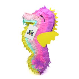 Nislai® Piñata hippocampe | Idéal pour fête d'anniversaire de fille | Piñata anniversaire | Parfait comme cadeau d'anniversaire