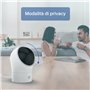 Chuango PT-300Q Caméra Surveillance Wi-FI Intérieur sans Fil - Détection Mouvements Domestique - Champ de Vision Panoramique, No