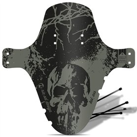 Riesel Design® 1 Garde-Boue Mudguard - KOL:OSS - XL MTB avec Serre-câbles - Garde-Boue élégant pour VTT - Protection Anti-éclabo