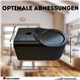ULROAD Support mural compatible avec Apple Homepod Mini - Pour haut-parleur intelligent - Sans perçage ni vis