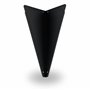 MARINEO Cône de signalisation pour voiliers – emboîtable & peu encombrant – Plastique noir – Signal journalier réglementaire pou