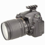 Minadax Adaptateur pour visière Red Dot avec rail Picatinny pour le raccordement à la griffe de flash de l'appareil photo