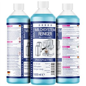 1000 ml de nettoyant concentré pour système de lait pour machine à café