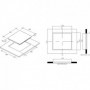 CANDY CH63CT - Plaque de cuisson vitrocéramique - 5500W - 3 foyers - Noir 209,99 €