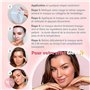 MB Cosmetics Masque au collagène – avec acide hyaluronique, niacinamides et probiotiques – masque visage hydratant en hydrogel p