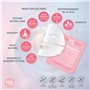 MB Cosmetics Masque au collagène – avec acide hyaluronique, niacinamides et probiotiques – masque visage hydratant en hydrogel p