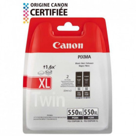 CANON Cartouche jet d'encre PGI-550XL BK - Noir - Jet d'encre - 2 45,99 €