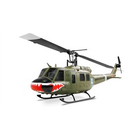 Amewi UH-1 Pro Brushless CP Hélicoptère 6 canaux 6G RTF RC télécommandé Vert
