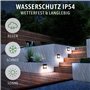 SSC-LUXon Eleva Lot de 3 Luminaires Appliques Murales LED Design Anthracite – Éclairage de Marche d'Escalier pour Intérieur et E