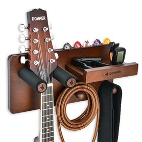 Donner Support Guitare Mural avec Étagère