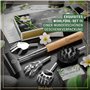HANSEWERK BeachFix Pied de parasol - Ancre de sable - Ancrage au sol - Vent - Soleil - Chevilles de sol - Chevilles de sol