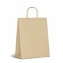 Inoverse 50 Sacs en Papier Kraft avec Poignées – 35 x 14 x 36 cm – Marron Sacs Cadeaux Recyclables