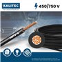 5 mm² - 10 m - Câble flexible - En PVC - Fil simple - Toron 2