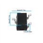 Gimars 30pcs Housses de Siège de Toilettes Jetables, Portable Protège Toilettes, Extra Grandes 60 * 65cm pour Toilettes publique