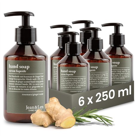 Jean & Len Savon pour les mains Rosemary & Ginger
