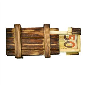 Store HD Boîte à énigmes magique - Boîte cadeau délicate - Boîte en bois - Gadgets - Compartiment secret - Cadeaux en argent - E