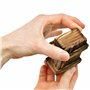 Store HD Boîte à énigmes magique - Boîte cadeau délicate - Boîte en bois - Gadgets - Compartiment secret - Cadeaux en argent - E