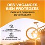 WHEELOO Housse de guidon Ebike Protection de transport I imperméable & robuste I Couverture de vélo pour porte-bagages arrière I