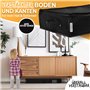 neVaxx® - Sac de rangement pour papier cadeau - Imperméable - Tissu Oxford 600D - Organiseur avec compartiments - 90 x 30 x 12 c