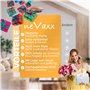 neVaxx® - Sac de rangement pour papier cadeau - Imperméable - Tissu Oxford 600D - Organiseur avec compartiments - 90 x 30 x 12 c