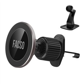 FACSO Support de téléphone Portable 2 en 1 Compatible avec MagSafe/iPhone 12/13/14/15/16