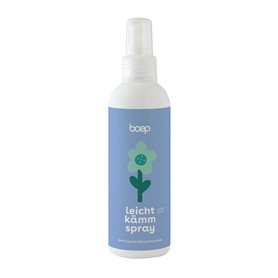 boep Spray démêlant pour enfants - Cosmétique naturel léger sans parfum - Le spray anti-traction démêle les cheveux ébouriffés d