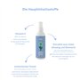boep Spray démêlant pour enfants - Cosmétique naturel léger sans parfum - Le spray anti-traction démêle les cheveux ébouriffés d