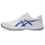 ASICS Homme Court Slide 4 Sneaker, White Dark Cobalt, 44 EU