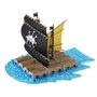Figure à Collectionner One Piece GRAND SHIP COLLECTION MARSHALL D.TEACH'S PIRATE SHIP Noir (Noir) Plastique (Plastique)