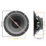 Sound-way Haut-parleurs Enceintes bicone 16,5 cm - 120 Watts pour Volkswagen Golf V 5 / Touran/Jetta/Transporter T5