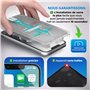 Deppa [2 pièces Verre Trempé pour Iphone 16e/iPhone 14/13 Pro/13 (6.1') [Couverture Complète] Avec Kit d’Installation Facile - F