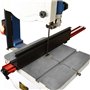 O'SKOOL Pince de guidage à bord droit de 61 cm avec scie à ruban pour clôture