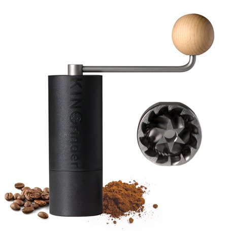 KINGrinder P1 Moulin à café manuel léger pour cafetière à moka