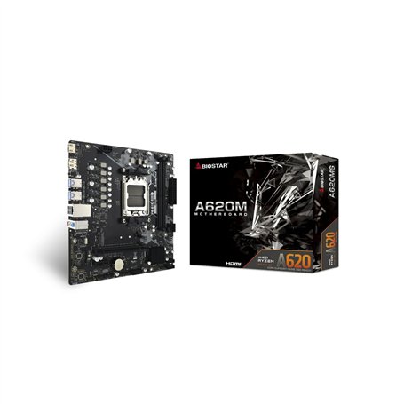 Carte Mère Biostar A620MS AMD AM5 AMD A620